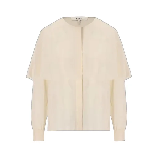 Crewneck Straight Hem Long-Sleeved Shirt