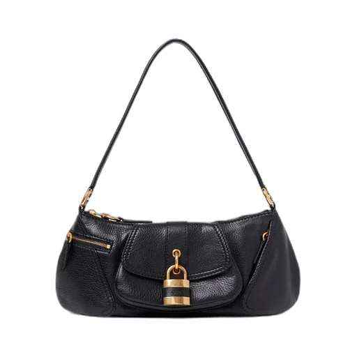 The 99 Lock Detailed Shoulder Bag