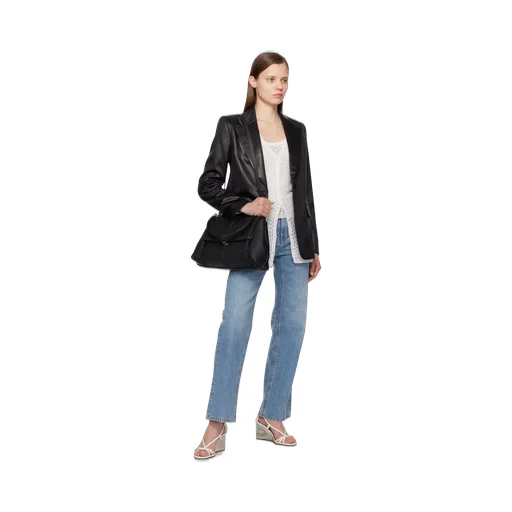 Single-Button Blazer