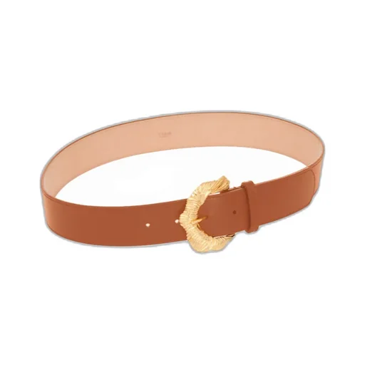 Flowers Buckled Belt
