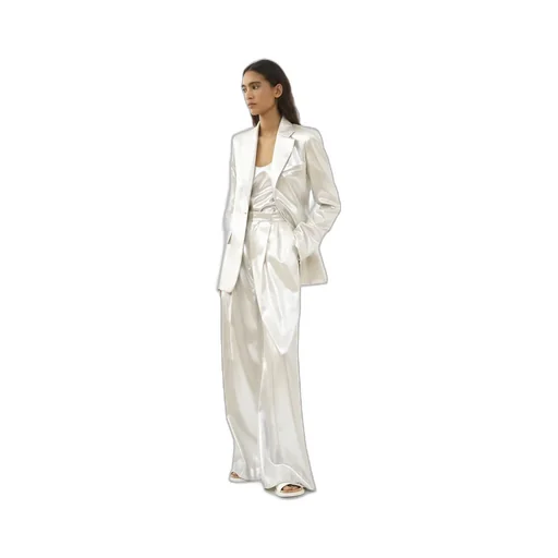 Single-Breasted Tailored Jacket