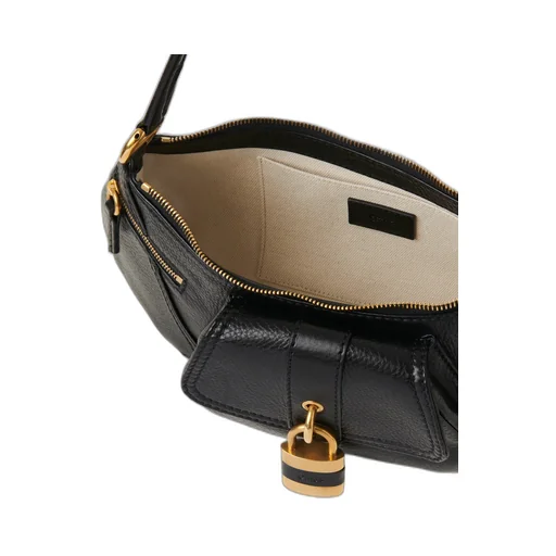 The 99 Lock Detailed Shoulder Bag