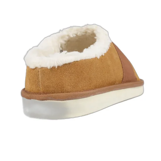 Logo Printed Strap Round Toe Slippers
