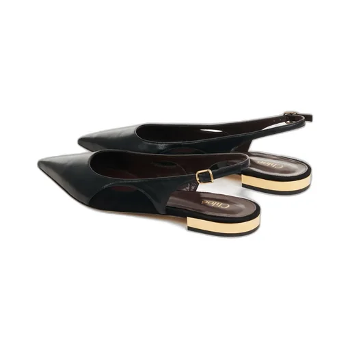 Saada Slingback Flat Shoes