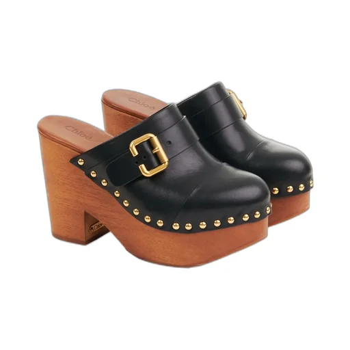 Jeannette Wedge Clogs