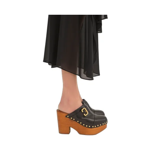 Jeannette Wedge Clogs