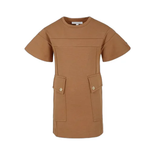 Panelled Cotton Dress