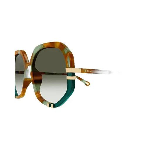 Geometric Frame Sunglasses
