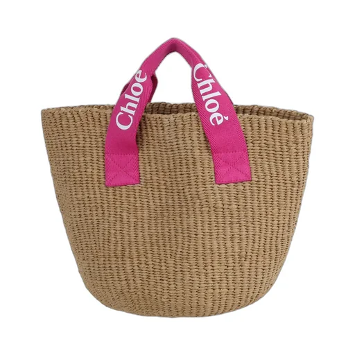Kids X Mifuko Logo Printed Tote Bag
