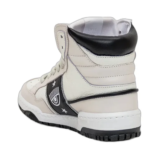 High-Top Lace-Up Sneakers