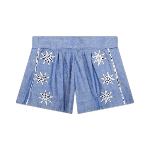 Embroidered Shorts