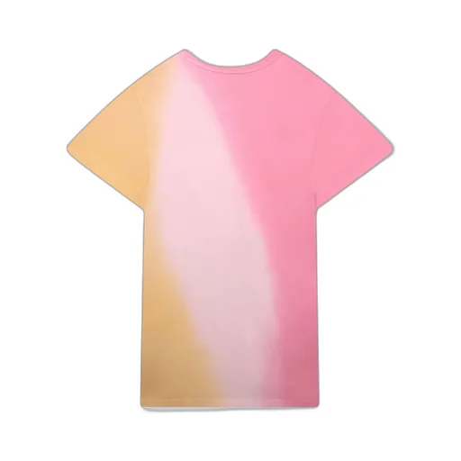 Tie-Dyed Crewneck Dress