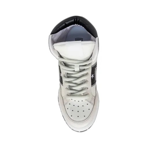 High-Top Lace-Up Sneakers