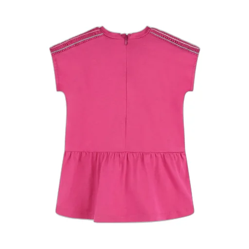 Logo-Embroidered Cotton Dress