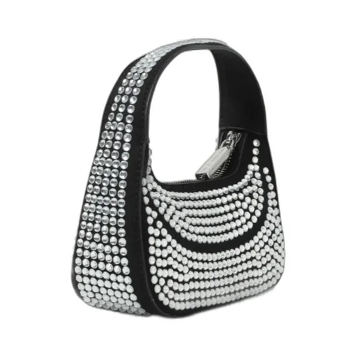 Caia Micro Rhinestone-Embellished Mini Bag