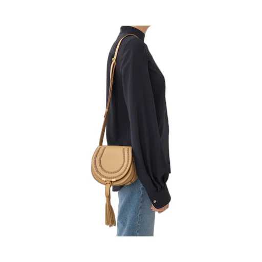 Marcie Logo Debossed Crossbody Bag