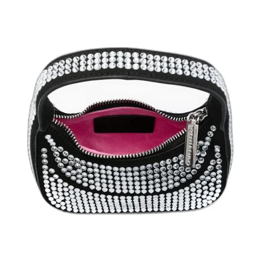 Caia Micro Rhinestone-Embellished Mini Bag