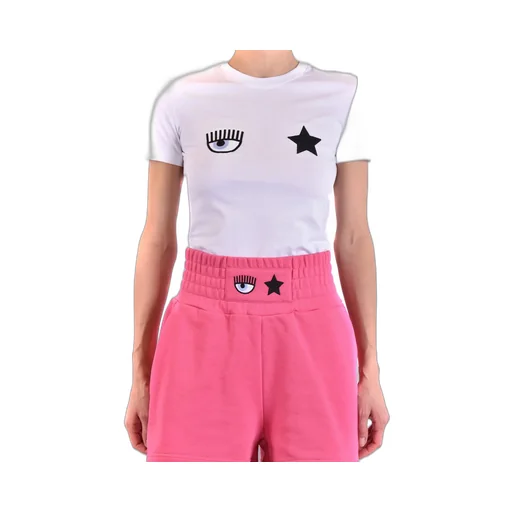 Embroidered-Motif Short-Sleeve T-Shirt