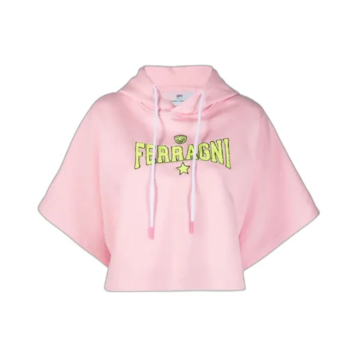 Short-Sleeved Drawstring Hoodie