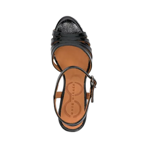 Round-Headed High-Heeled Sandals