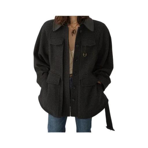 Houndstooth Hunting Jacket