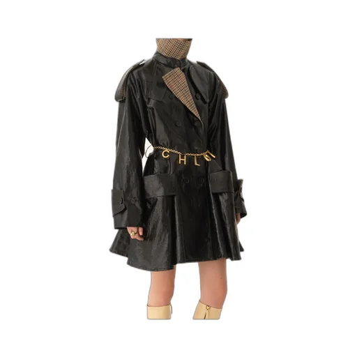 Double-Breasted Short Riding Coat