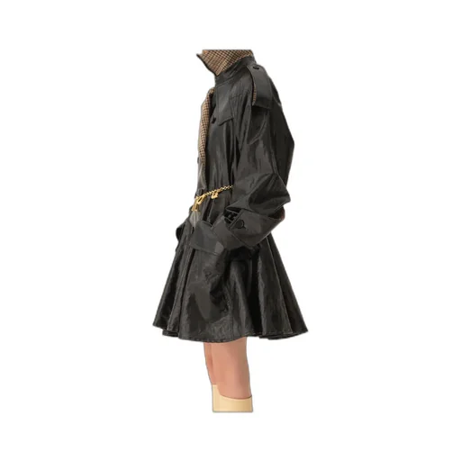 Double-Breasted Short Riding Coat