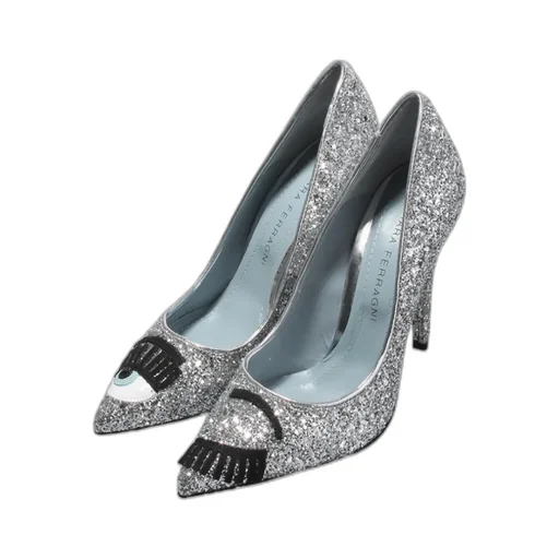 Sequined High Heels