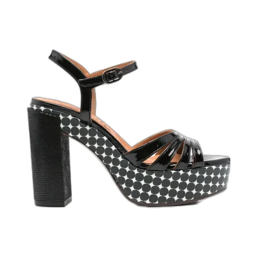 Round-Headed High-Heeled Sandals