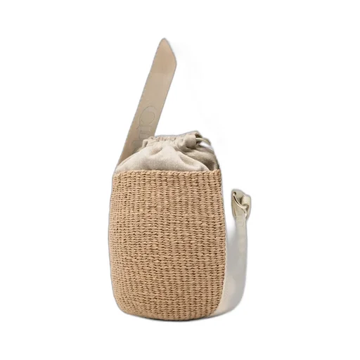 Woven Top-Handle Shoulder Bag