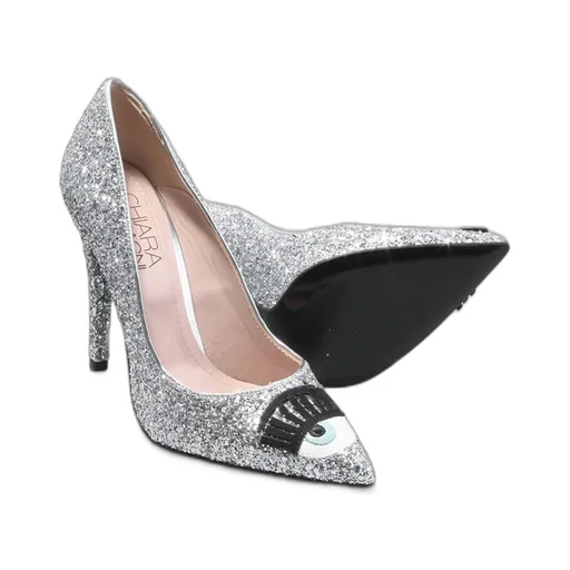 Sequined High Heels
