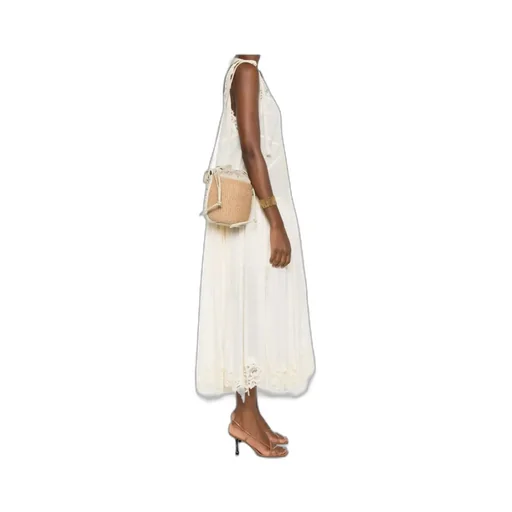 Woven Top-Handle Shoulder Bag