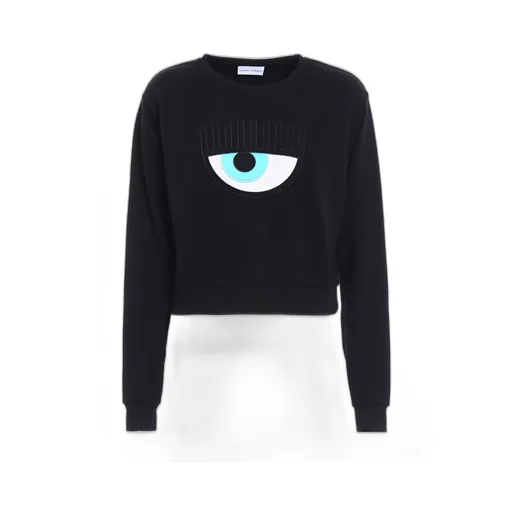 Round-Neck Long-Sleeve Sweatshirt