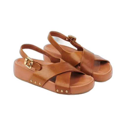 Mae Buckle Detailed Sandals