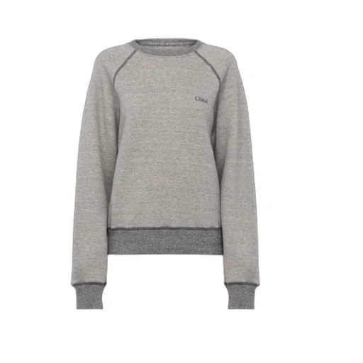 Logo Embroidered Crewneck Sweatshirt