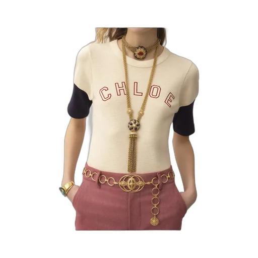 Contrast Sleeved Crewneck T-Shirt