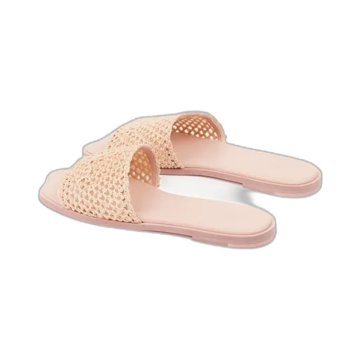 Flower Crocheted Slides