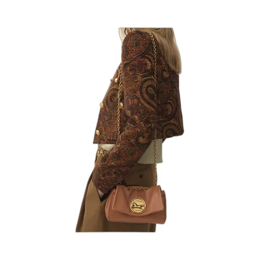 Heritage Logo Plaque Small Shoulder Bag
