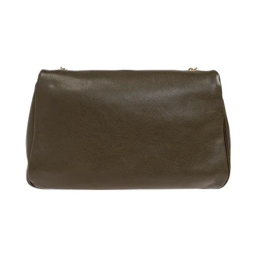 Heritage Logo Plaque Medium Shoulder Bag