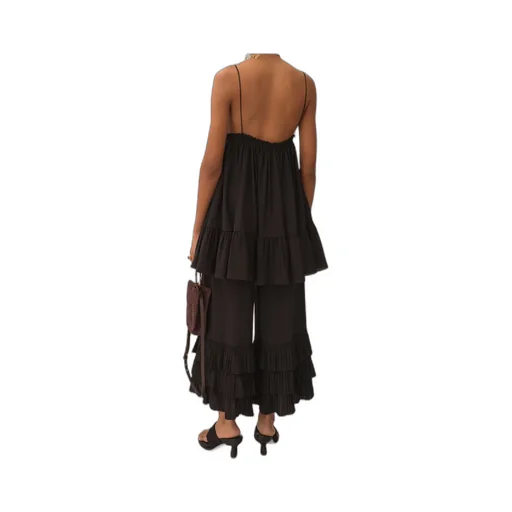Tie Detailed V-Neck Dress