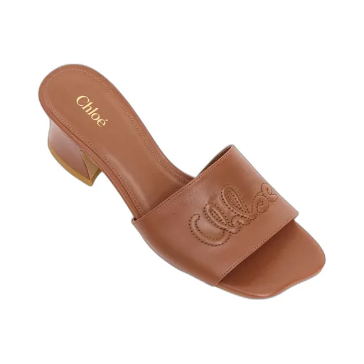 Soleil Heeled Mules