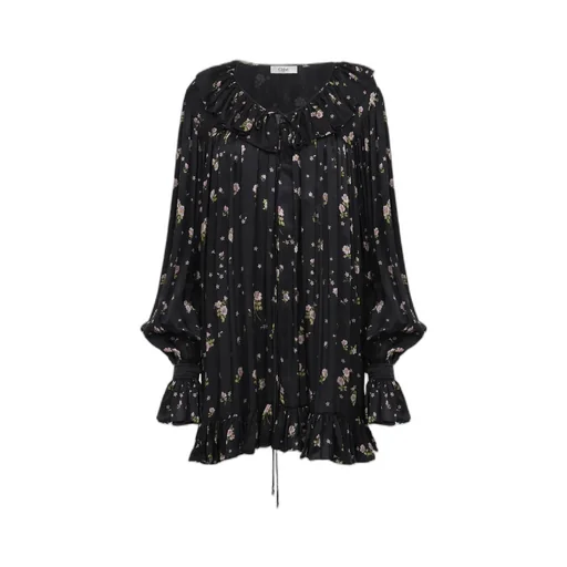 Floral Ruffled Mini Dress