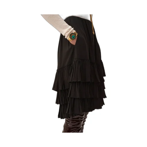 Ruffled Tiered Skirt