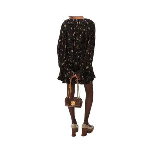 Floral Ruffled Mini Dress