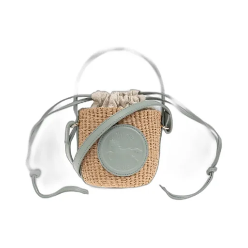 Horse Medal Mini Basket Bag