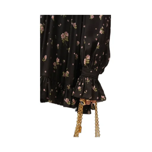 Floral Ruffled Mini Dress