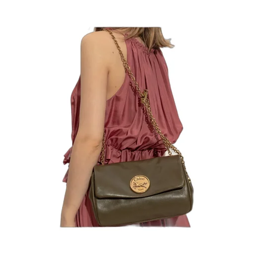 Heritage Logo Plaque Medium Shoulder Bag