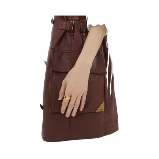 Utilitarian Leather Vest