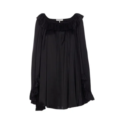 Ruffled Oversized Blouse