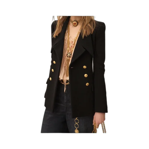 Double-Breasted Blazer
